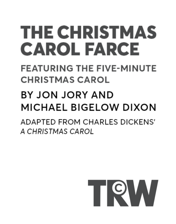 The Christmas Carol Farce