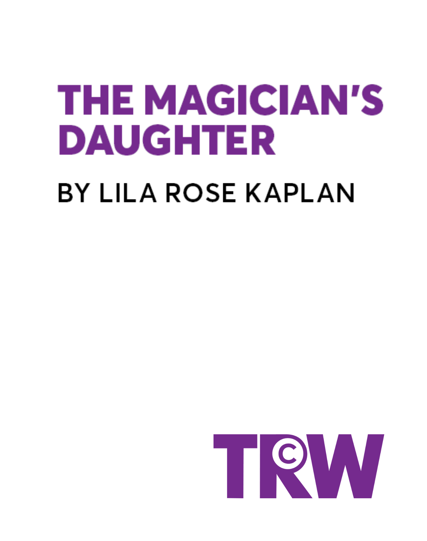 The Magician’s Daughter